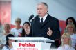 Jarosław Kaczyński na pikniku rodzinnym w Łodzi